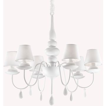 Ideal Lux BLANCHE 035581 Lustre 6x40W/E14 ip20