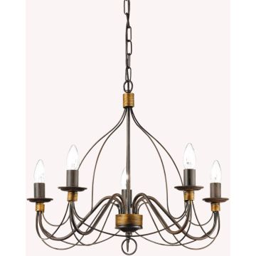 Ideal Lux CORTE 057187 Lustre 5x40W/E14 ip20