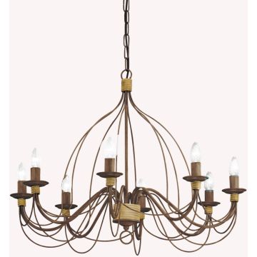 Ideal Lux CORTE 057194 Lustre 8x40W/E14 ip20