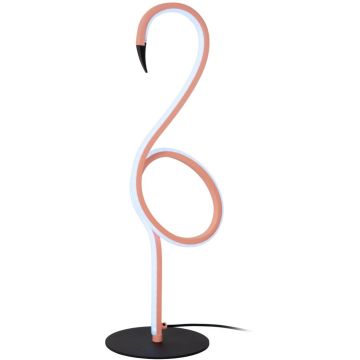 Lucide FLAMINGO 05545/06/66 Lampe de table 1x5.5w/led rgb 195lm ip20