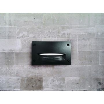 Novolux DEVON 084I-G31X1A-02 Lampe d'escalier encastrée 1x3W/GX53 350LM IP66