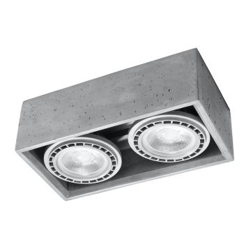 Sollux QUATRO 2 SL.0884 Spot en saillie 2x40W/GU10 IP20