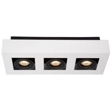 Lucide XIRAX 09119/16/31 Spot en saillie 3x5w/gu10 2200k 320lm ip20
