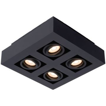 Lucide XIRAX 09119/21/30 Spot en saillie 4x5w/gu10 2200k 320lm ip20