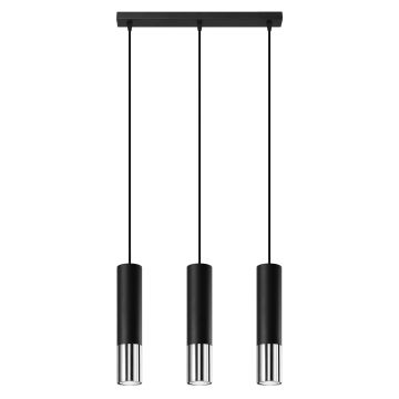 Sollux LOOPEZ 3L SL.0942 Suspension lumineuse 3x40W/GU10 IP20