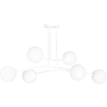 Emibig HALLDOR 1025/6 Lampe de plafond 6x40W/E14 IP20