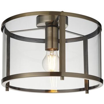 Endon Hopton 103112 Lampe de plafond 1x10w/e27 ip20