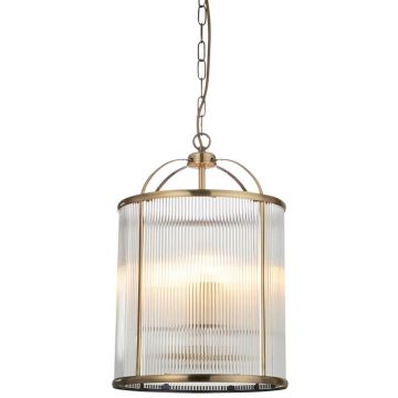 Endon Lambeth Ribbed 106711 Suspension lumineuse 4x6w/e14 ip20