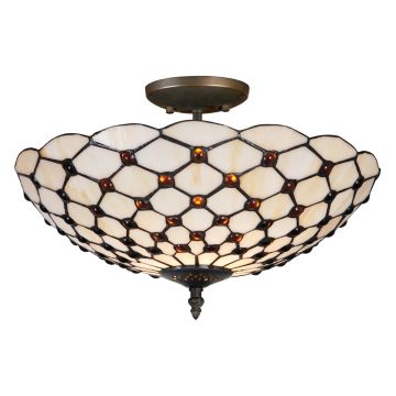 Prezent TIFFANY VII. 109 Lampe de plafond 2x40W/E27 IP20
