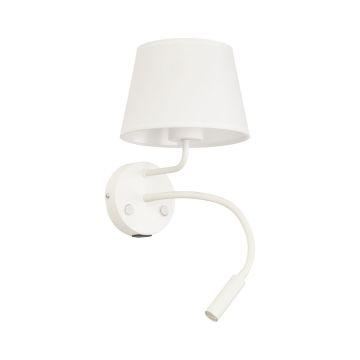 TK Lighting MAJA 10204 Applique murale 1x15W/E27+1x8W/G9 IP20