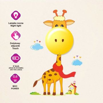 Milagro GIRAFFE ML114 Applique murale 1x0,6W/LED
