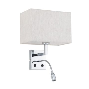 Nowodvorski HOTEL MOOD LED 11785 Applique murale 1x10W/E27|1x2.2W/LED 4000K IP20