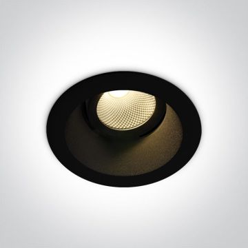 One Light The Dark Light 11107FD/B/W Spot encastré 1x7W/LED 3000K 560lm IP20