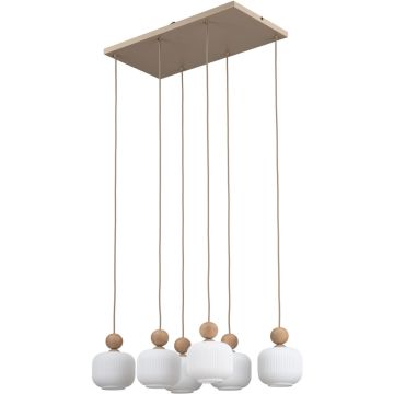 TK Lighting BALLO 11052 Suspension lumineuse 6x10W/E14 IP20