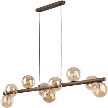 TK Lighting ESTERA WOOD 11097 Suspension lumineuse 9x8W/G9 IP20