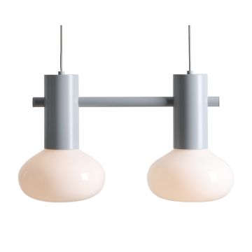 Aldex FLO 2 GREY S 7000H22_S Suspension lumineuse 2x10W/E14