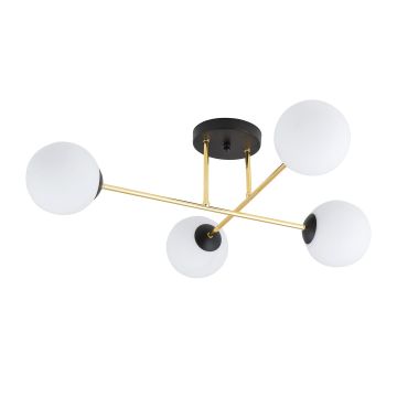 Emibig MAGNUM 1233/4 Lampe de plafond 4x10W/E14 IP20