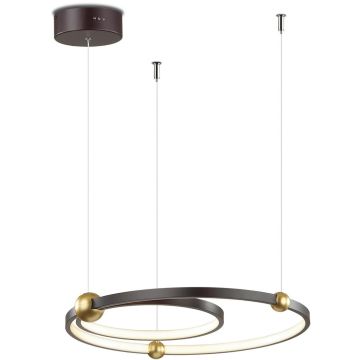 Altavola Design Aurora LA110/P_50_3k_black Suspension lumineuse 2x49W/LED 3000K 2940lm IP20