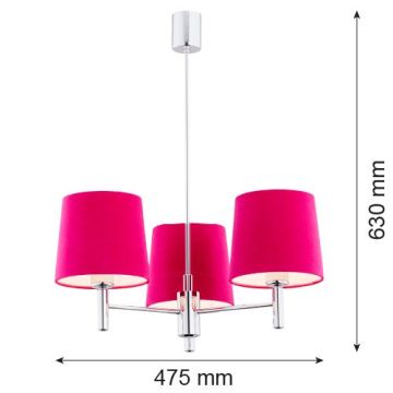 Argon BOLZANO 1382 Lustre 3x15W/E27 IP20