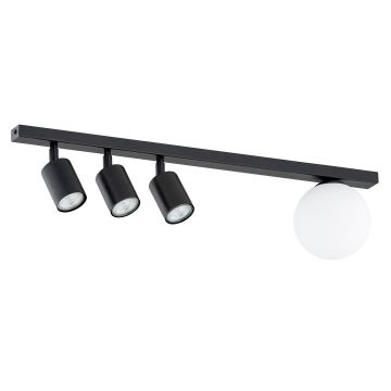 Emibig BASTER 1314/4 Lampe de plafond 3x8W/GU10|1x10W/E14 IP20