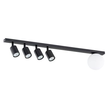 Emibig BASTER 1314/5 Lampe de plafond 4x8W/GU10|1x10W/E14 IP20