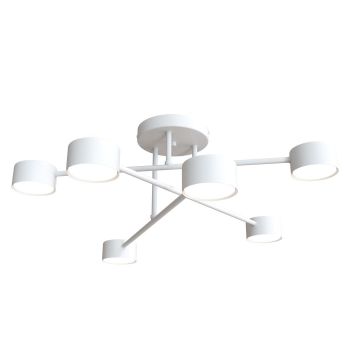 Emibig HALO 1356/6 Lampe de plafond 6x8W/GX53 IP20