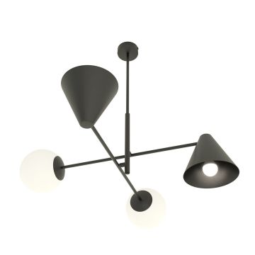 Emibig HERMES 1347/4 Lampe de plafond 4x10W/E14 IP20