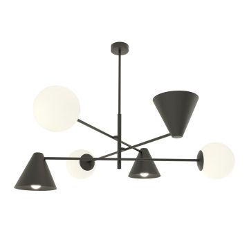 Emibig HERMES 1347/6 Lampe de plafond 6x10W/E14 IP20