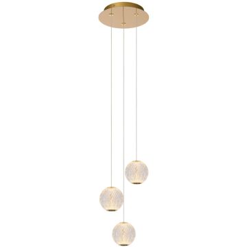Lucide CINTRA 13499/13/60 Suspension lumineuse 1x12.6w/led 2700k 150lm ip20