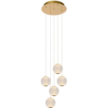 Lucide CINTRA 13499/22/60 Suspension lumineuse 1x21w/led 2700k 1300lm ip20