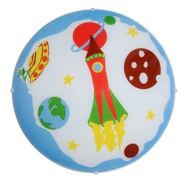 Prezent ROCKET 1365 Plafonnier 2x60W/E27 IP20