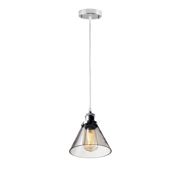 Altavola Design NEW YORK LOFT LA034/P_smoky_chrom Suspension lumineuse 1x40W/E27 IP20