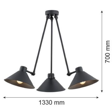 Argon ALTEA 1452 Suspension lumineuse 3x15W/E27 IP20