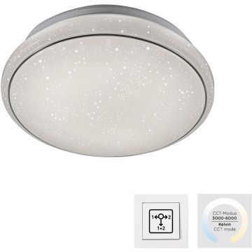 Paul Neuhaus JUPITER 14362-16 Plafonnier 1x17W/LED 3000-5000k 1800lm ip20