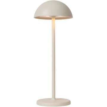 Lucide JOY 15500/02/31 Lampe de table 1x1.5w/led 3000k 215lm ip54