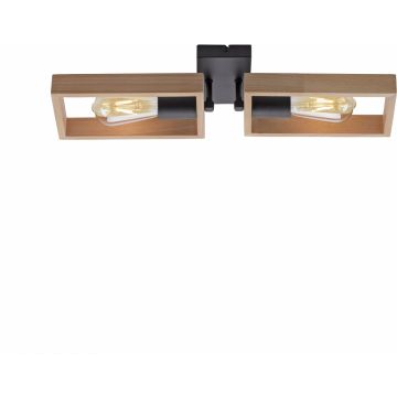 Paul Neuhaus FRANKY 15657-18 Lampe de plafond 2x60W/E27 ip20