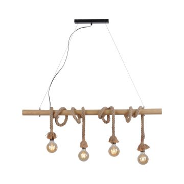 Paul Neuhaus ROPE 15483-18 Suspension lumineuse 4x15W/E27 IP20