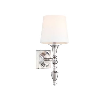 Cosmolight AUSTIN W01118NI-WH Applique murale 1x40W/E14 IP20