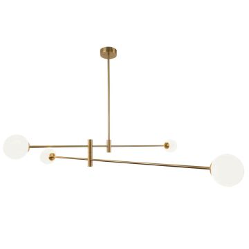 Cosmolight CAPE TOWN P04167BR Lampe de plafond 4x6W/G9 IP20