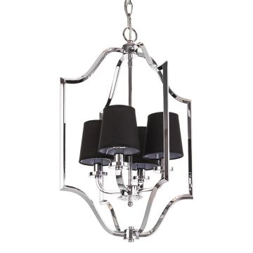 Cosmolight NEW YORK 1 P04380CH-BK Lustre 4x40W/E14 IP20