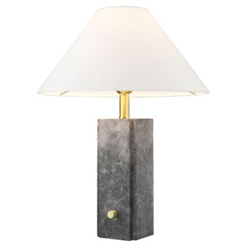 Cosmolight ORLEANS T01487BR-WH Lampe de table 1x40W/E27 ip20