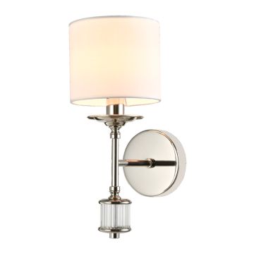 Cosmolight SUTTON W01460NI-WH Applique murale 1x25W/E14 ip20