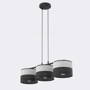 Emibig KARBON 1652/3 Suspension lumineuse 3x15W/E27 IP20