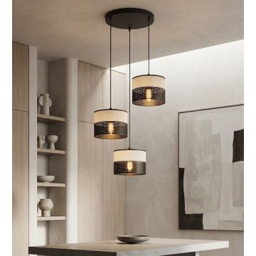 Emibig KARBON 1652/3PREM Suspension lumineuse 3x15W/E27 IP20