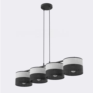 Emibig KARBON 1652/4 Suspension lumineuse 4x15W/E27 IP20