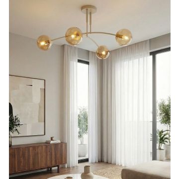 Emibig PREGOS 1686/4 Lampe de plafond 4x10W/E14 IP20