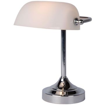 Lucide BANKER 17504/01/11 Lampe de table 1x40w/e14 ip20