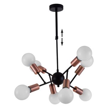Prezent BALL 17202 Lampe de plafond 8x40W/E27 IP20