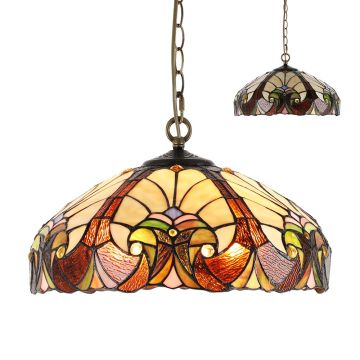Prezent TIFFANY XX. 1700 Suspension lumineuse 2x60W/E27 IP20
