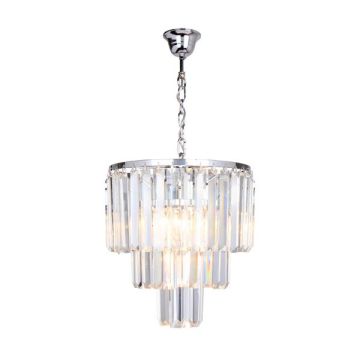 Zuma Line AMEDEO 17106/3+1-CHR Suspension lumineuse 4x40W/E14